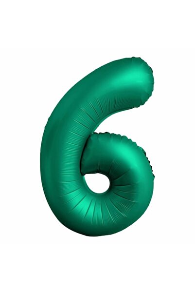 OEM Balon din folie număr, 102cm, Verde satinat