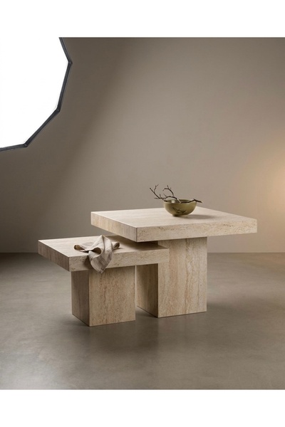 BUBBA HOME Modern Terra İkili Orta Sehpa