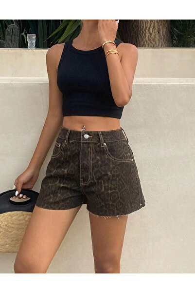 Evendi Pantaloni scurti, Animal print