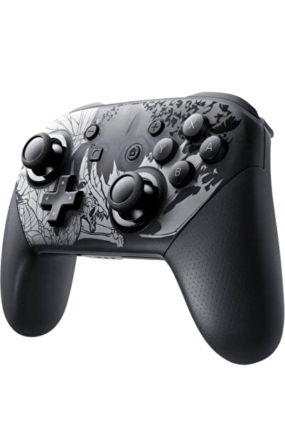 JOYCOR Switch Pro Controller Kablosuz Gamepad + PC Uyumlu Titreşimli Oyun Kol...