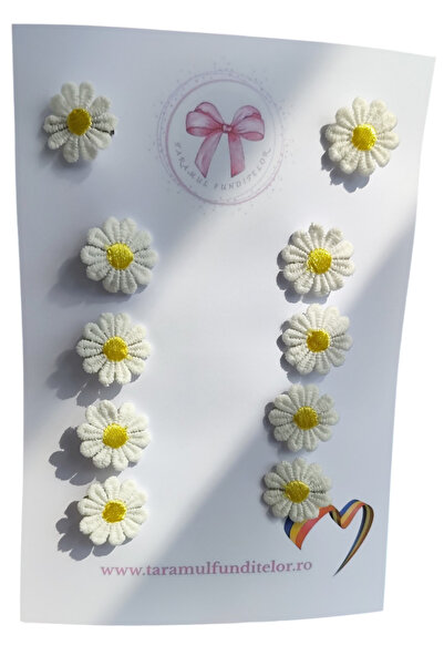OEM Set de 10 clame floricele