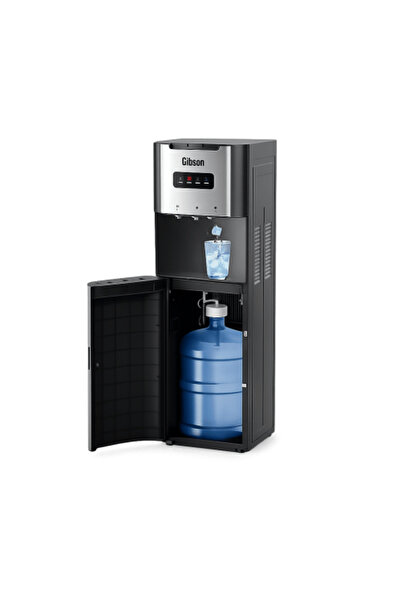 Gibson Water Cooler with Hidden Bottom Bottle and Sparkling Water Maker, Stai...