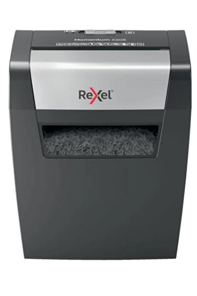 Rexel Momentum X308 Ръчна шредерка за документи, P3, Кръстосано рязане, 8 лис...