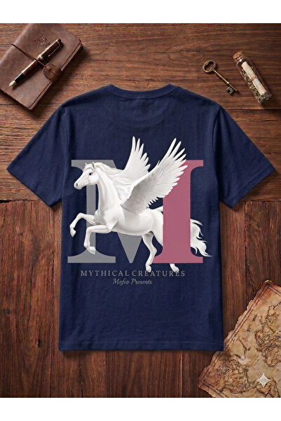 UNCİA OUTDOORS Ženska i muška unisex M ONE UNICORN majica sa širokim izrezom ...