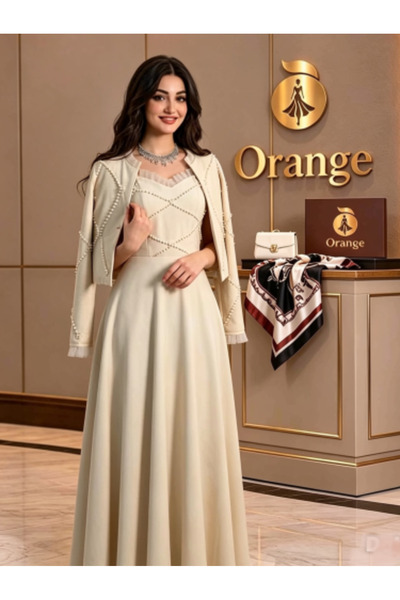 Orange فستان العنود