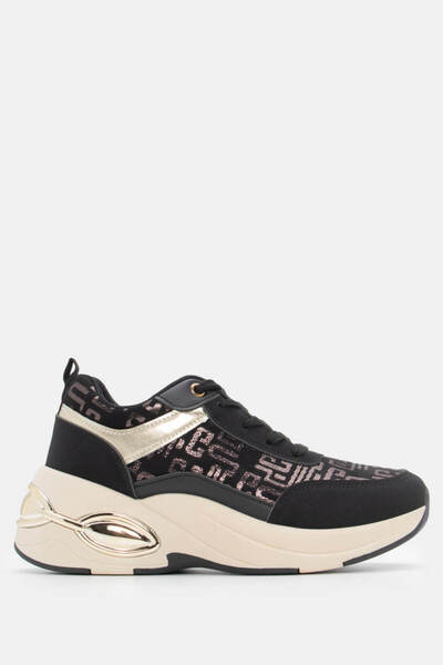 Luigi Πολύχρωμα Sneakers με Μεταλλικές Λεπτομέρειες - Μαύρα - 39