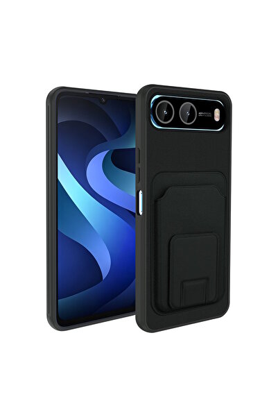 m.tk moveteck İnfinix Hot 60i 5G Kılıf Kamera Çıkıntılı Extra Standlı Kartlık...