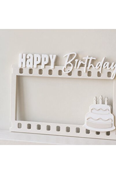 OEM Plastic Birthday Themed Decorative Accessory