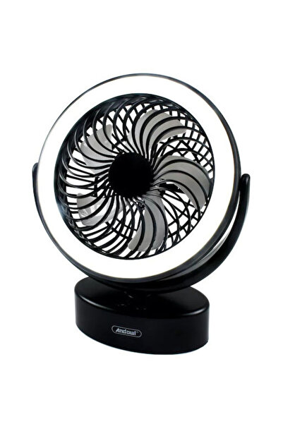 Andowl USB / Ηλεκτρικός Ανεμιστήρας 6W Μαύρος FAN20