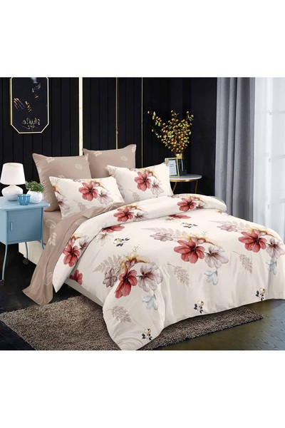 CHIRASO Bedding Top Bottom Set , FINET, 6 pieces, Classic Sheet 230x250cm, Du...