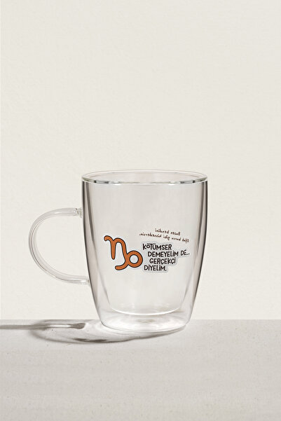 Paşabahçe Hıslı Seyler Capricorn Sign Mug 330 Cc, Stylish Design