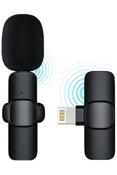 Bentifar Wireless Lavalier Microphone for iPhone iPad Mini Mic for YouTube Fa...