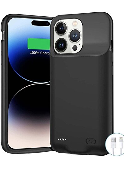 ELTRAZONE iPhone 14 Pro 3500mAh Slim Portable Protective Charging Case with C...