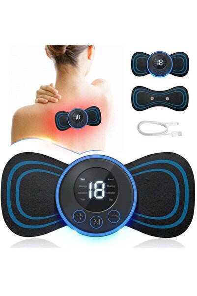 ELTRAZONE Body Massager,Wireless Portable Neck Massager with 8 Modes and 19 S...