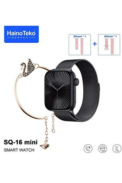 HAINOTEKO SQ-16 Mini Series 10 AMOLED Display Smart Watch With Stylish Bracel...