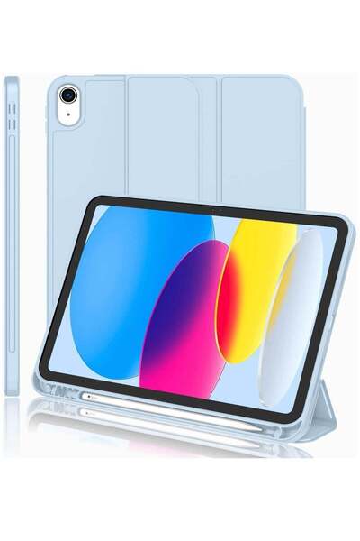 ELTRAZONE Trifold Stand Smart Case for New iPad 10.9 Inch (10th Gen 2022) wit...