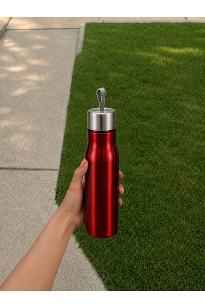 LUMY KIDS Stainless Steel Water Bottle 600 ml Red