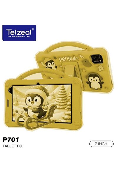 TELZEAL P701 Kids Tablet 7-Inch Android 13 with Dual Camera, 6GB RAM 256GB St...