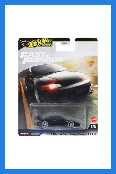 Hotwhells Hotweels Fast And Furious 1993 Honda Civic Coupe