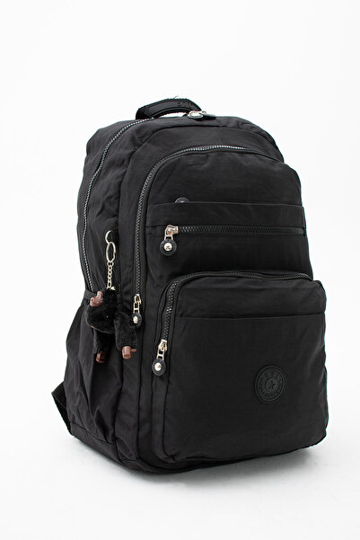 yuzuco Rucsac ultraușor, impermeabil, cu buzunare multiple, unisex, negru Mod...