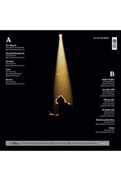 Bakaliona Sezen Aksu - Sen Ağlama (Plak) (Lp)