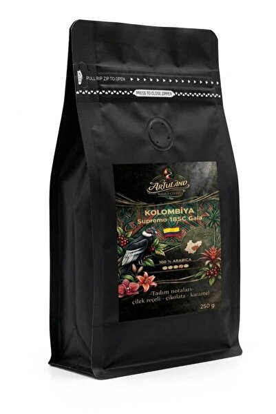 Kolombiya çekirdek kahve 250 g