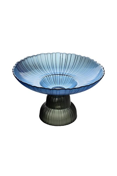 MONDEX Suport tort din sticlă Daz Glass 24x14 albastru 1 buc.