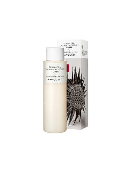 Rawquest Toner calmant și hidratant cu echinacea, pentru piele sensibilă și u...