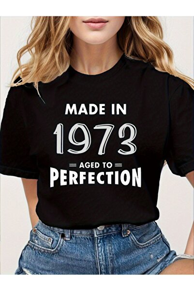 1001 Line Women's Vintage Aged to Perfection T-Shirt - 50 Years Retro Design,...