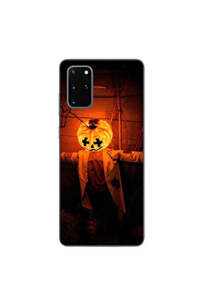 OEM Калъф, съвместим със Samsung Galaxy S20 Plus, силиконов гел TPU, с десен ...