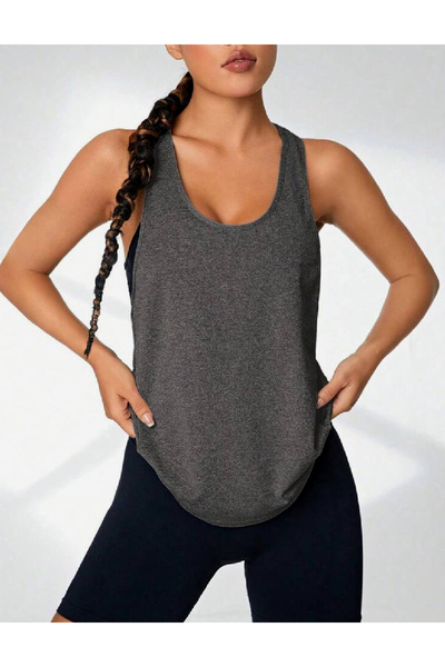 Evendi Tank top, Dark grey