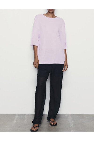 Evendi Tricou Oversize, Lila