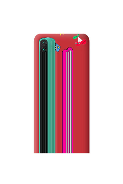 Other Xiaomi Poco M3 glam time Red Colored Silicone TPU Θήκη