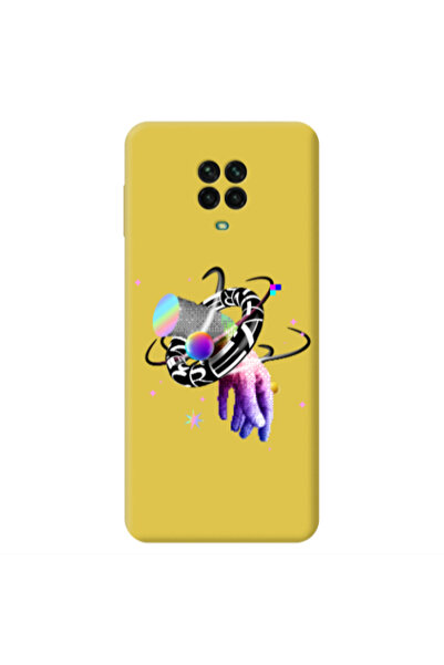 Other Xiaomi Redmi Note 9 Pro Y2k Yellow Colored Silicone TPU Θήκη