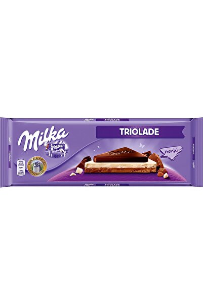 Milka Ciocolata cu lapte Triolade 300g