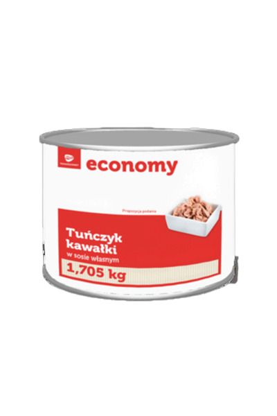 Economy Conserva de ton, Economy, 1,7 kg, fara aditivi, in sos propriu