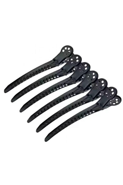 Beautyfor Cleme de Par Metalice - Agrafe de păr metalice, Negru CL-010-6, 6 b...