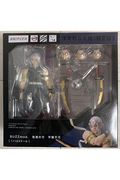 mucize BUZZmod. Kimetsu No Yaiba Demon Slayer Tengen Uzui Aksiyon Figürü Anip...