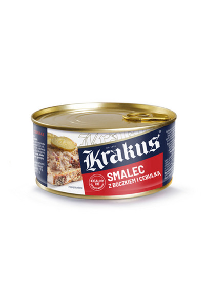 KRAKUS Untura de porc cu slanina si ceapa 300g KRAKUS, 51% grasime, produs in...