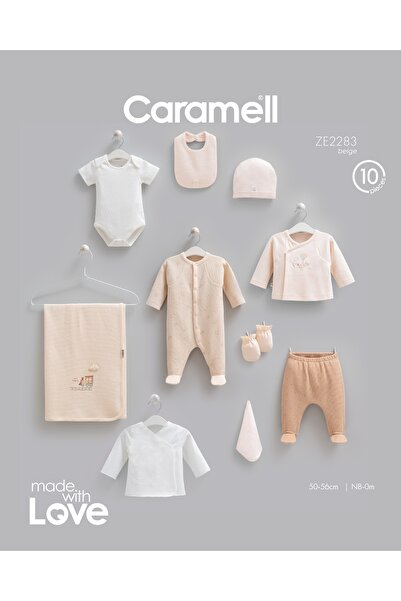 Caramell مجموعة من 10 قطع ملابس داخلية للمستشفى للسفر الصغير ZE2283