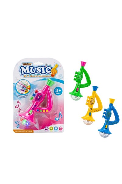 iTajir Children's Interactive Musical Trumpet Toy with Colorful Disco Lights ...