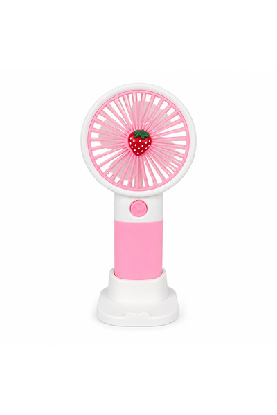 Generic Mini ventilator portabil USB cu baterie reîncărcabilă și suport pentr...