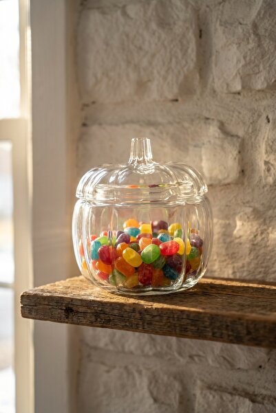 ACAR Purewood Pumpkin Glass Jar - 15 cm