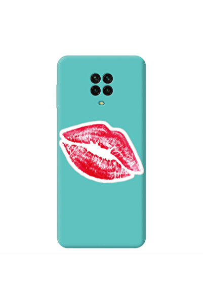 Other Xiaomi Redmi Note 9 Pro Faint Kiss Turquoise Colored Silicone TPU Θήκη