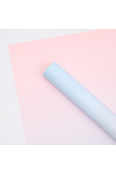 OEM Celofan pentru flori Plastic Roz-Albastru 58x50 cm