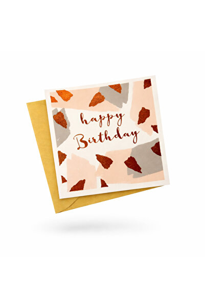 OEM Gift Cards with Multicolor Cardboard Envelope 10x10 cm