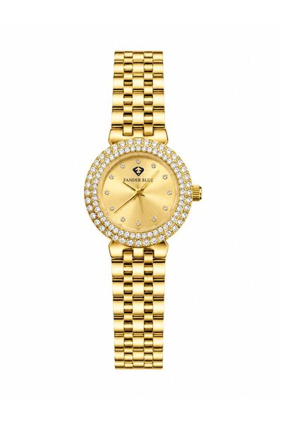 FANDER BLUE Vander Blue Classic Women's Wristwatch with Crystal-Embellished S...
