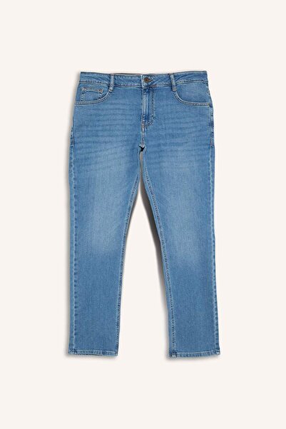 DeFacto Pedro Slim Fit Light Blue Jean Trousers G8471Ax26Sm