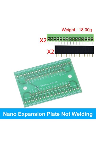 Generic Arduino NANO IO Shield V3.0 Expansion Board Unsoldered