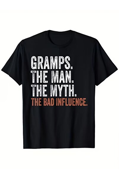 2mcup تي شيرت رجالي مطبوع عليه اقتباسات Grandpa Cool Man، تصميم عصري، الخيار ...